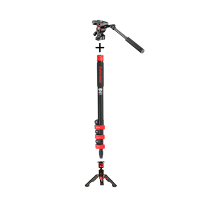 IFOOTAGE COBRA 2 Monopode + Tête fluide ManFrotto